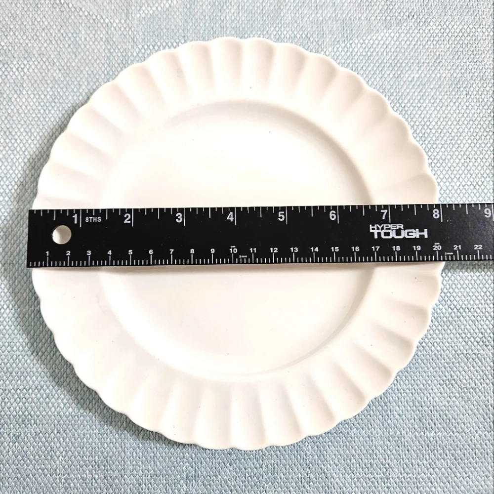 VTG Spode England (2) Chelsea White Salad Plates Discontinued 1985 8‎ Inch White